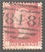Great Britain Scott 33 Used Plate 95 - IE